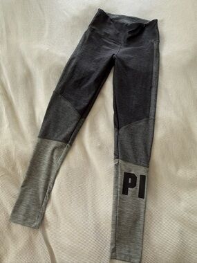 PINK Victoria's Secret Heather Gray High-Rise Leggings